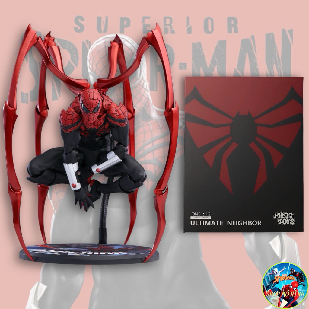 Mess Toys/CT Toys Superior Spider Man Revoltech Amazing Yamaguchi Action Figure 1/12