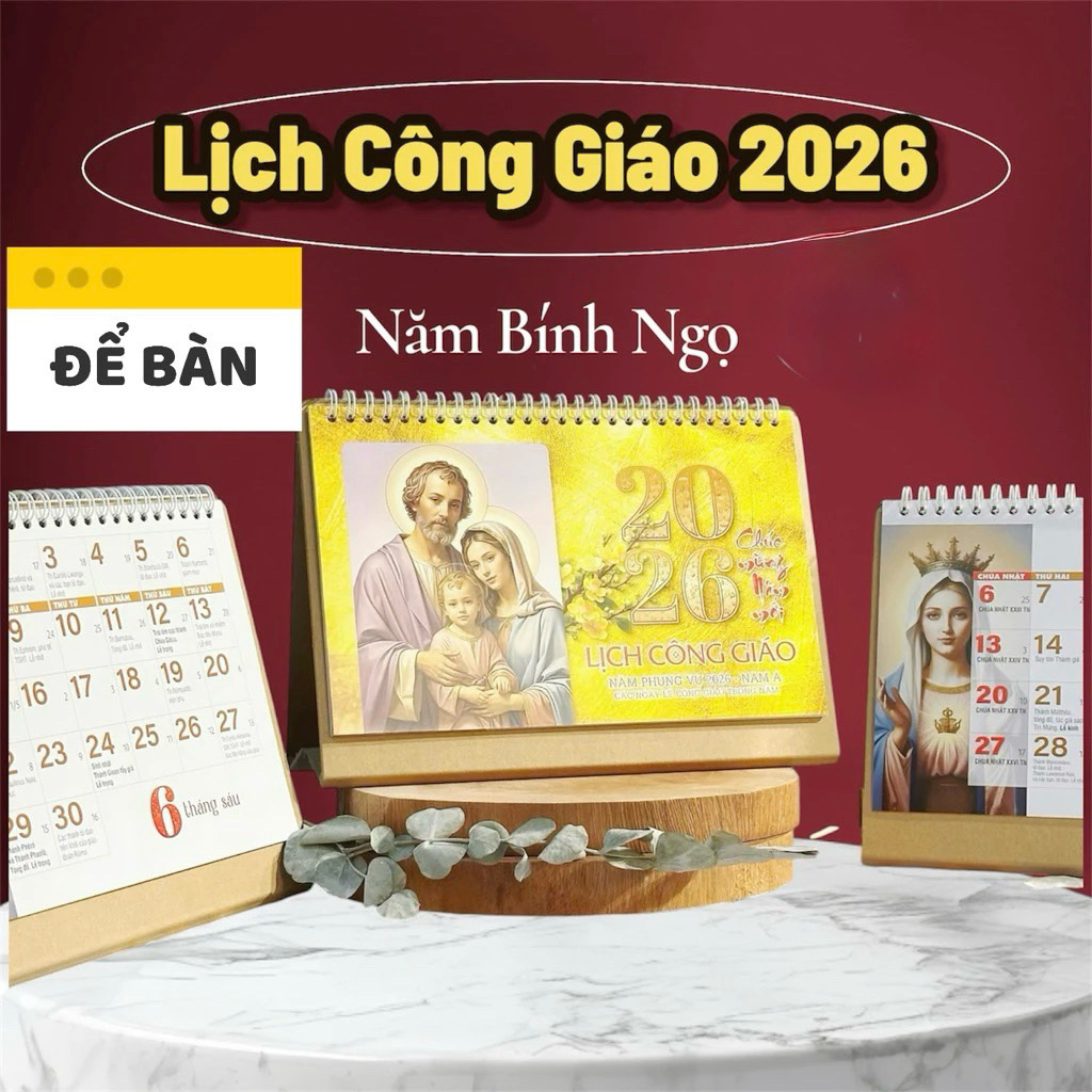 CALENDAR - CALENDAR 2026 - CATHOLIC CALENDAR - สุ่มตัวอย่าง