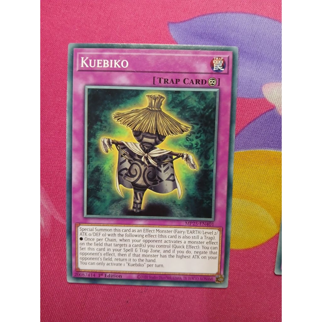[Yugioh Bien Hoa Store] การ์ด 1 ใบ MP25-EN401 Kuebiko : Common 1st