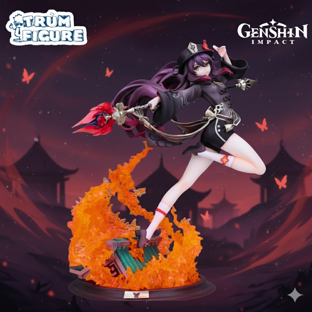 โมเดล Genshin Impact, ฟิกเกอร์ Baby Hutao Fighting Anime, เกม - ฟิกเกอร์ Boss ครบกล่อง