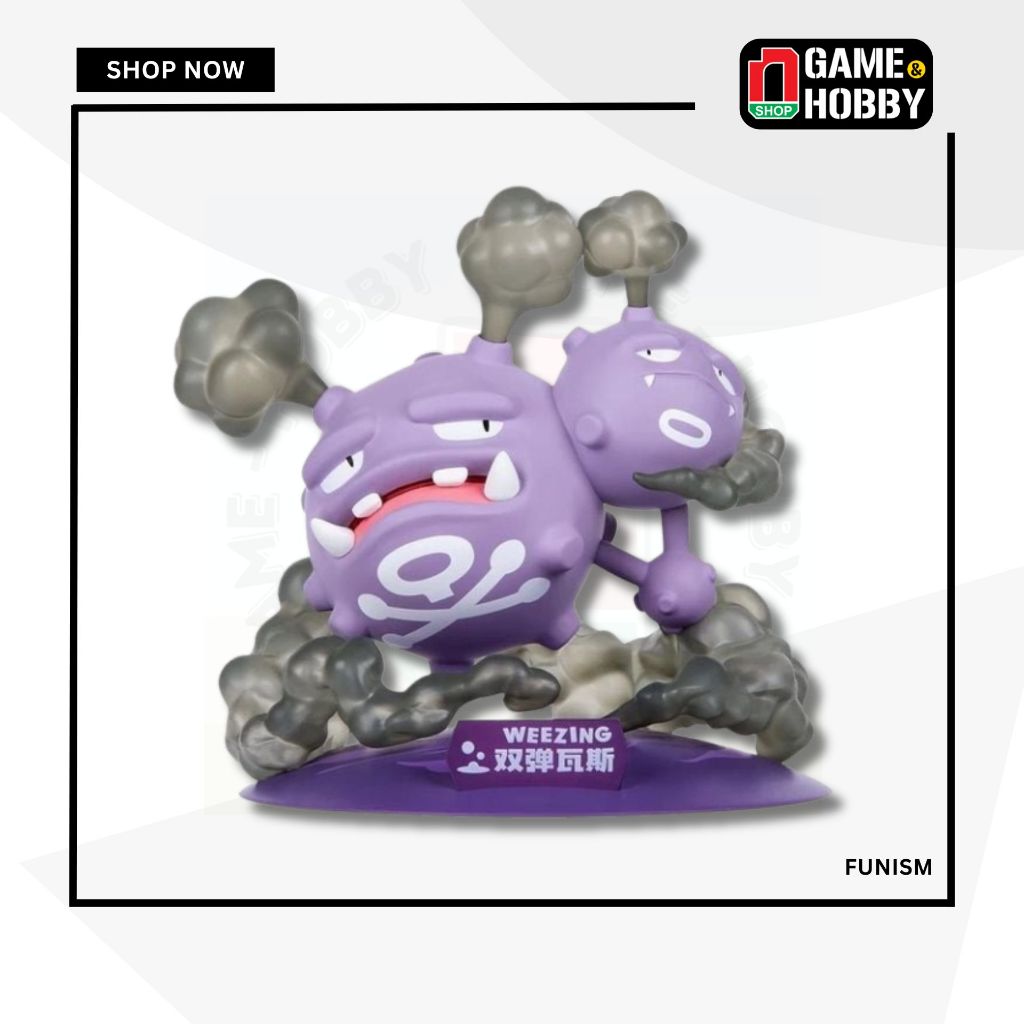 Funism Pokemon Prime Figure Mini Weezing - สินค้าของแท้ Funism