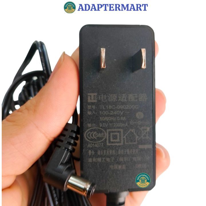 แหล่งพลังงานสําหรับ Brother PT-E110 PT-P300BT P300BT E110 9V เครื่องพิมพ์ฉลาก