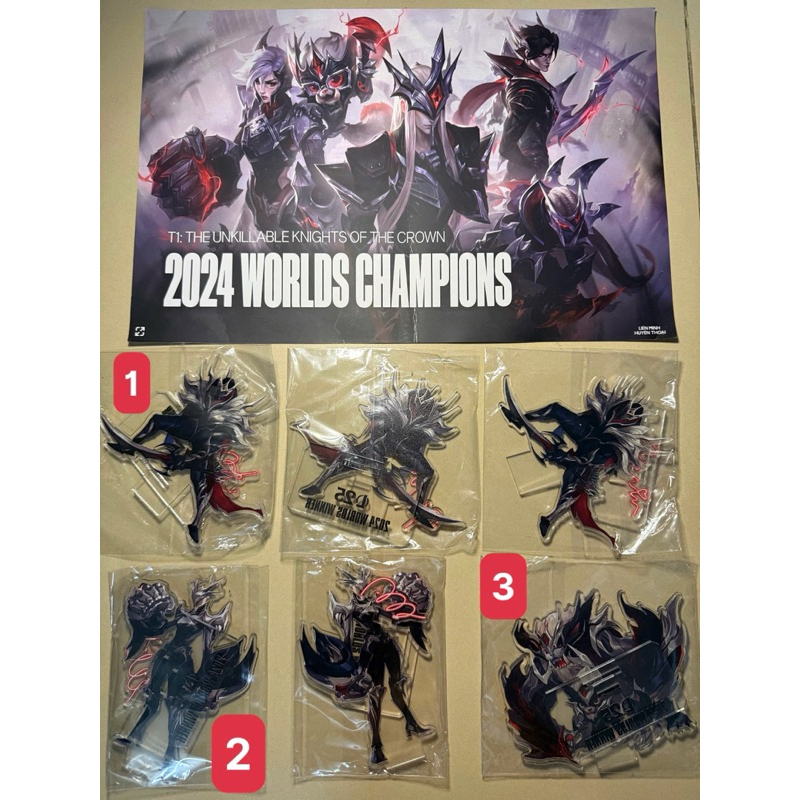 [โปสเตอร์ฟรี T1] รูปปั้นสแตนดี้ T1 LOL League of Legends โดย VNGGames