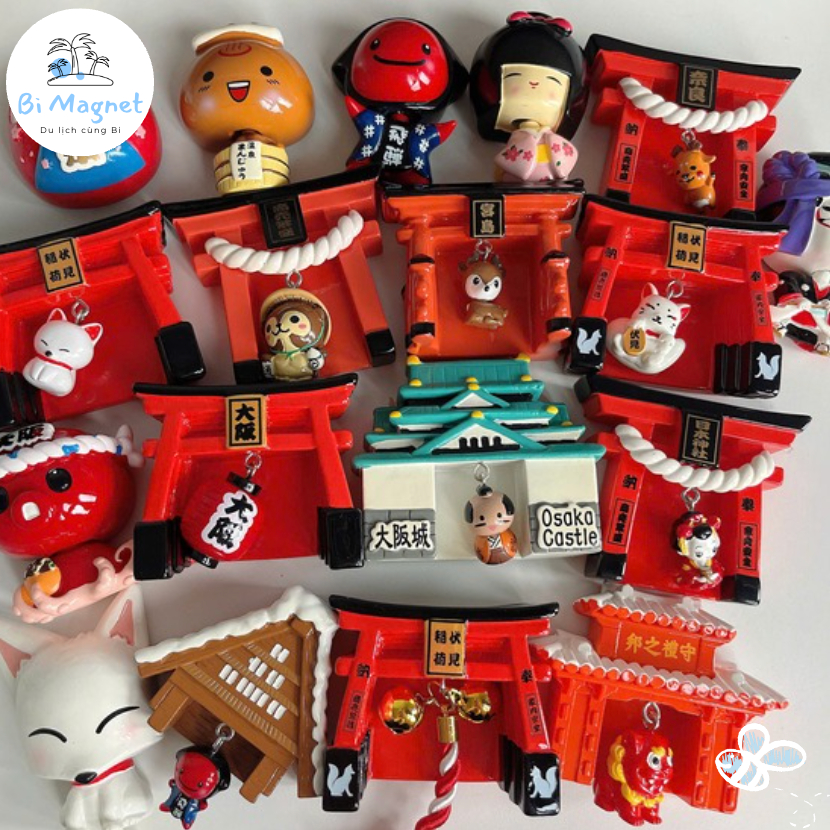 [RARE/AVAILABLE] แม่เหล็กญี่ปุ่น สติ๊กเกอร์ติดตู้เย็นตกแต่งสไตล์อนิเมะน่ารัก
