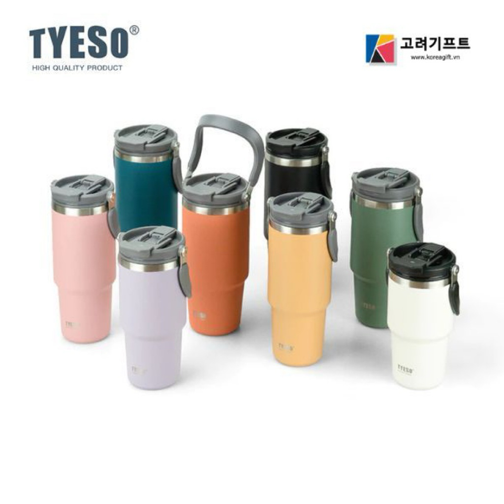 TYESO ถ้วยเก็บอุณหภูมิ ความจุ 600ml / 750ml / 900ml /1200ml (แท้)
