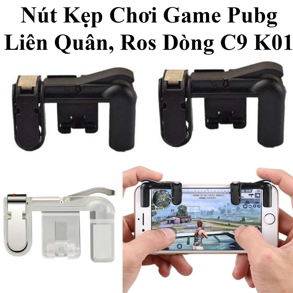 Pubg, Lien Quan, Raid, Ros Game Clip Button Series C9 K01 หลากสี