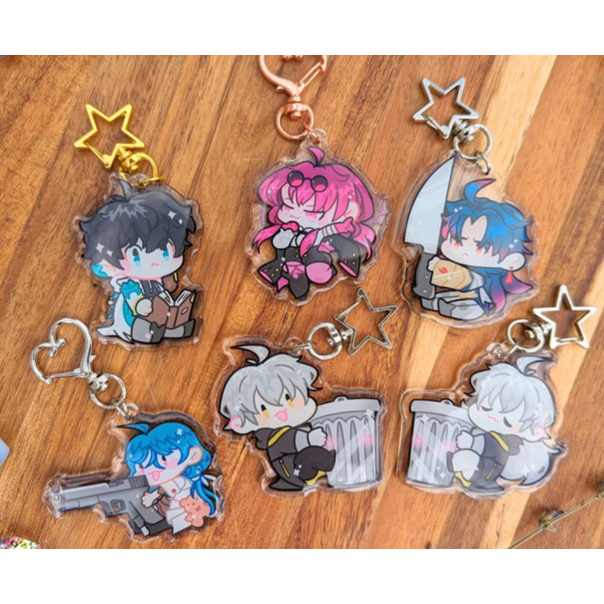 พวงกุญแจรางดาว Honkai [HSR] | เสน่ห์