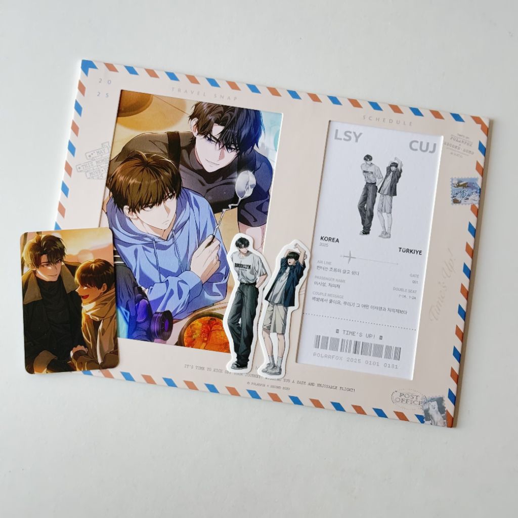 [GENUINE] การ์ดปฏิทิน Polarfox Manhwa BL (Boylove) - The Hunter Gonna Lay Low (READ DESCRIPTION CARE
