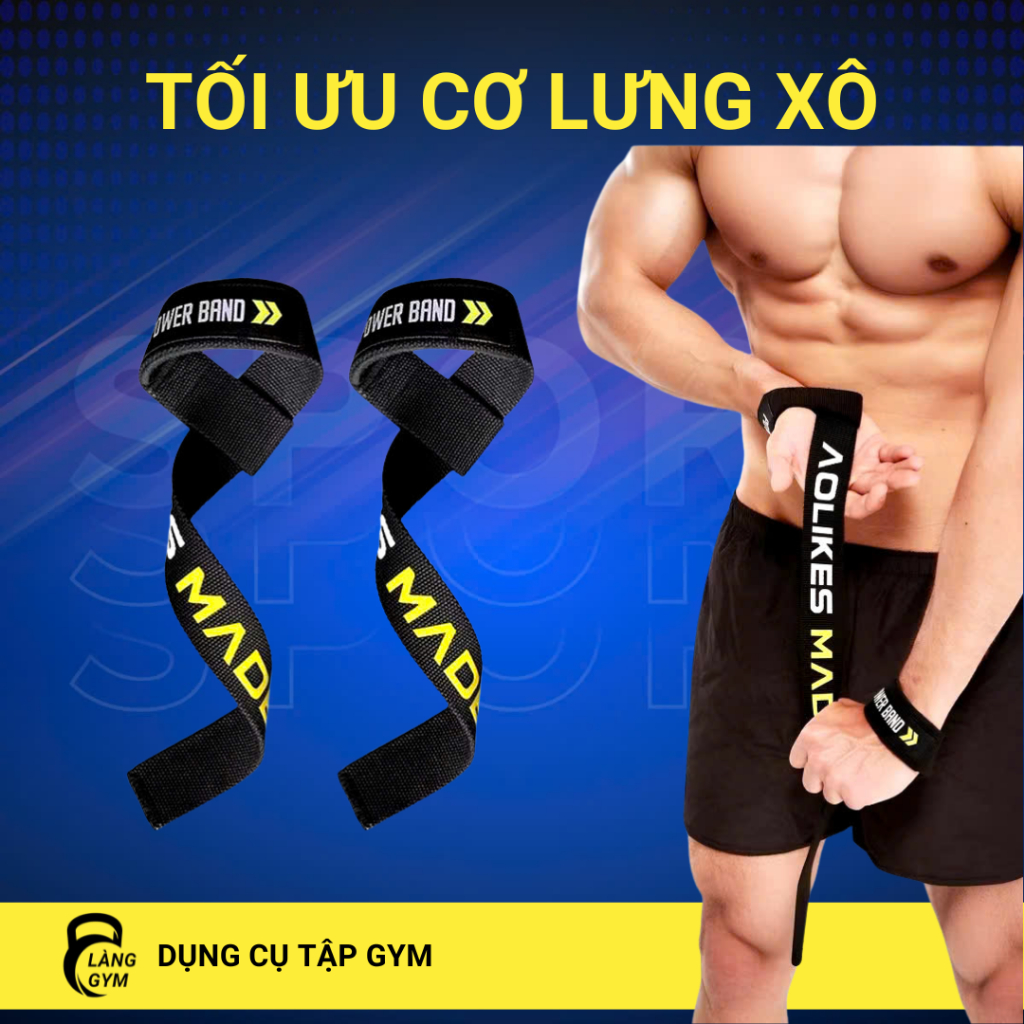 <1 คู่> AOLIKE ซิปหลัง MADE A_7637 | ของแท้ Aolikes Weight Lifting Support Wrist Wrap