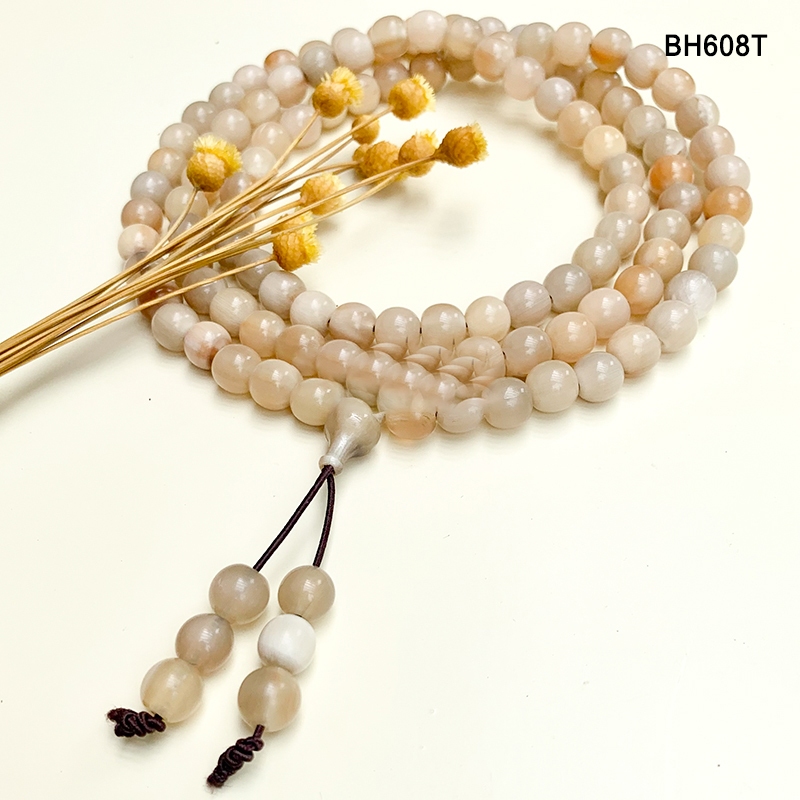 สร้อยข้อมือ/สร้อยคอเขาควายเผือก - ฮวงจุ้ย - BH608T