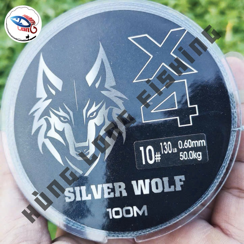 ร่มตกปลา PE Monster Silver Wolf X4 ของแท้