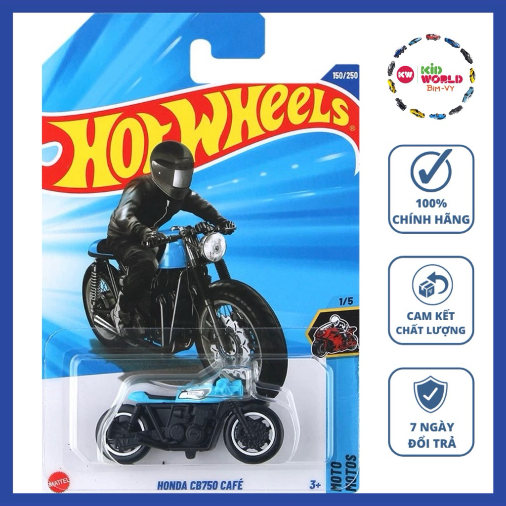 Hot Wheels basic Moto Honda CB750 Cafe JBB79 รถโมเดล