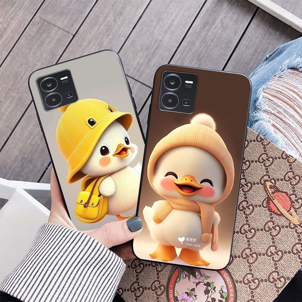 เคส Vivo y35 / y55 2022 4g / vivo y55 2022 5g / vivo y36 4g พิมพ์ลายเป็ดน่ารัก