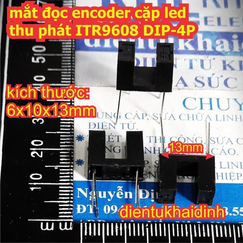 5 ตาอ่านตัวเข้ารหัสคู่ตัวรับส่งสัญญาณ led ITR9608 DIP-4P kde2725