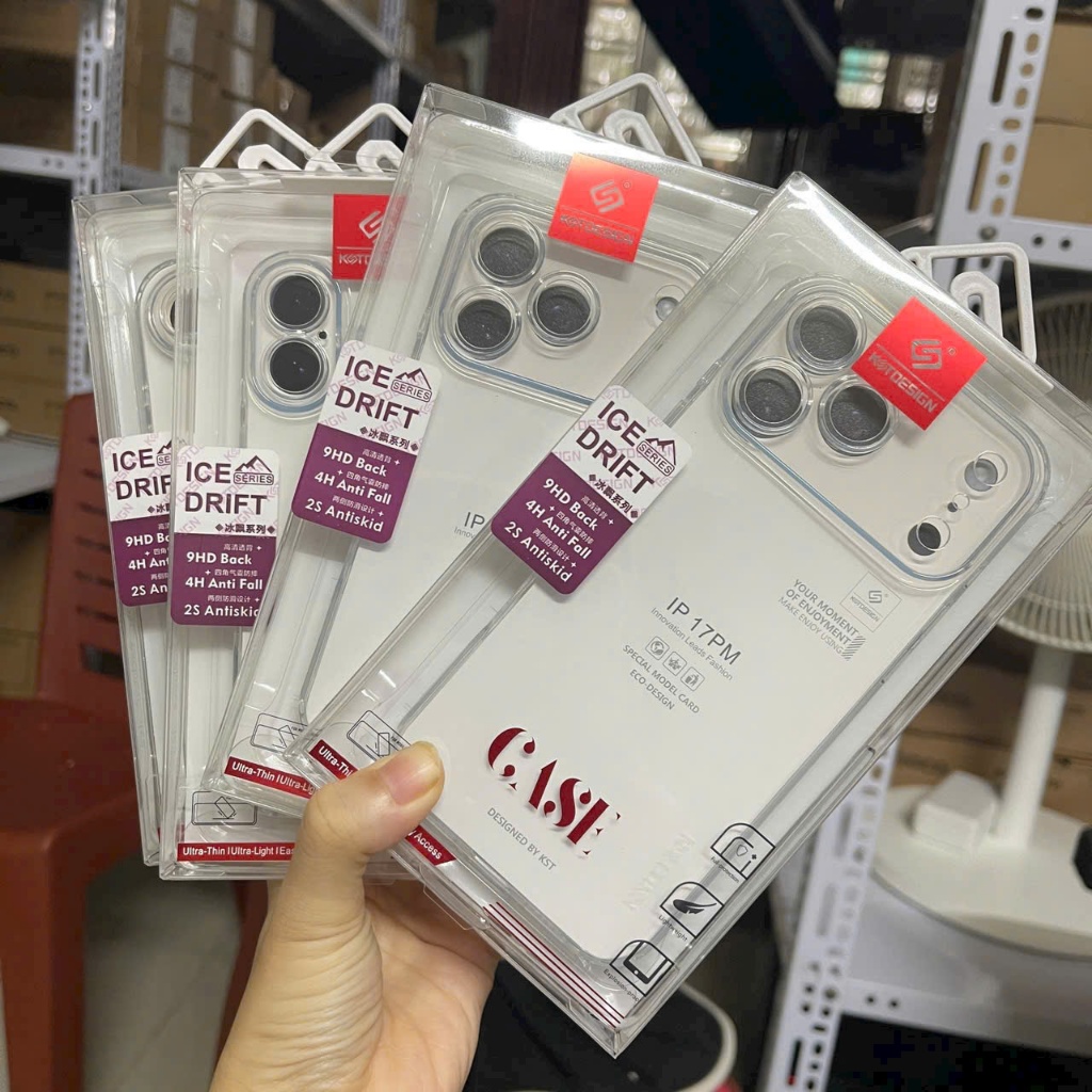KTS เคสซิลิโคนใสสําหรับ IP 17, Ip 17 pro, Ip 17 Air, Ip 17 pro max