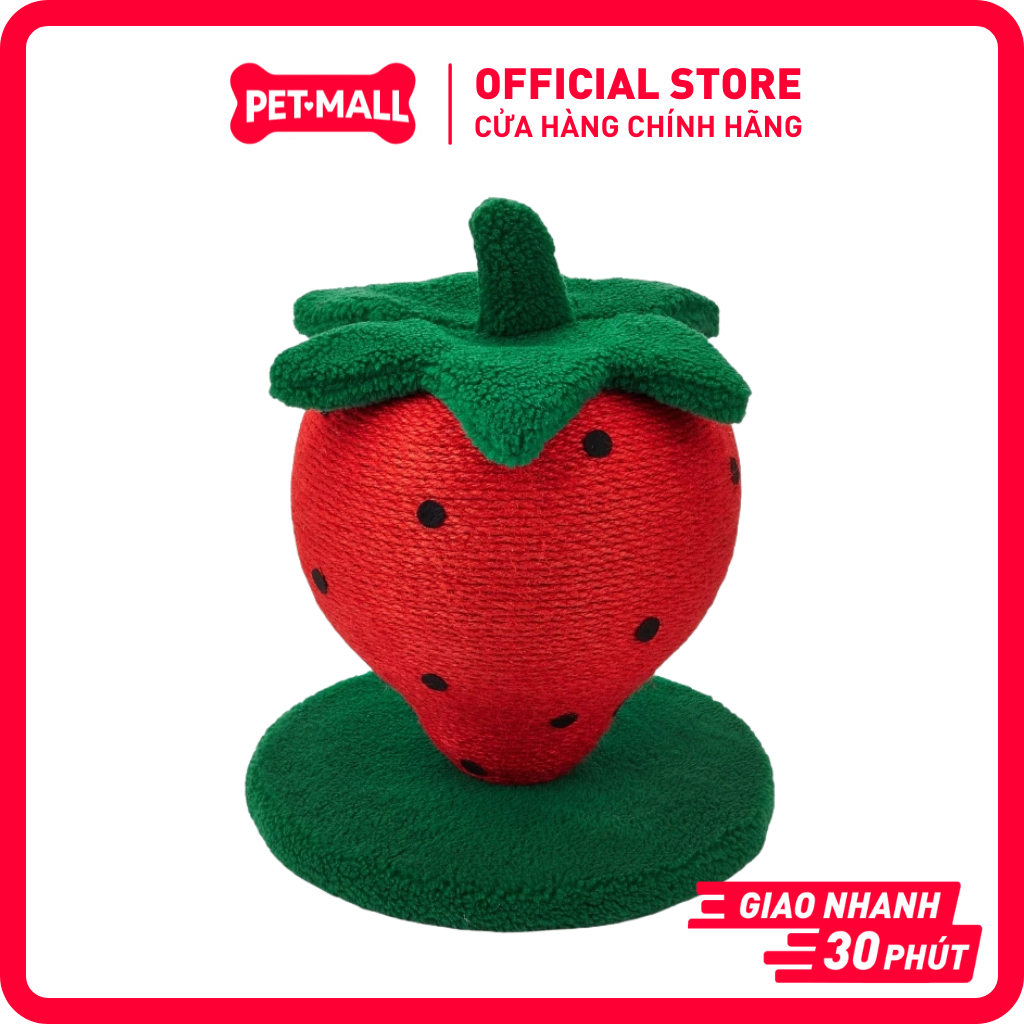 FOFOS Sonice Strawberry Scratcher ขนาด 35 x 30 ซม. Petmall