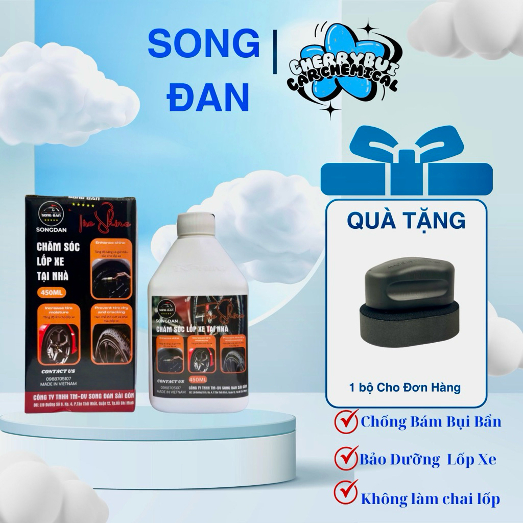 Tyre Shine OTO 450ml - Tyre Shine OTO 450ML SONG DAN
