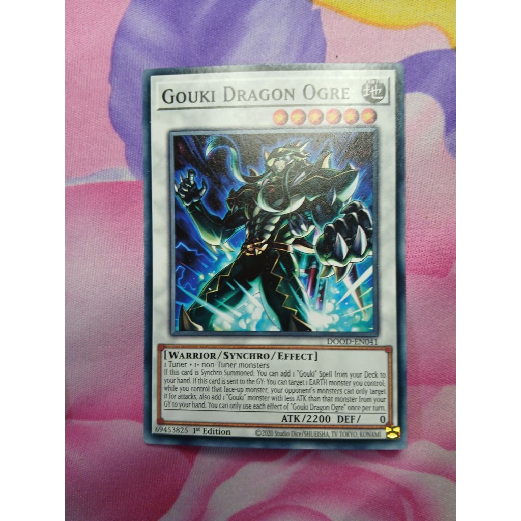 [Yugioh Bien Hoa Store] การ์ด 1 ใบ DOOD-EN041 Gouki Dragon Ogre : Common 1st