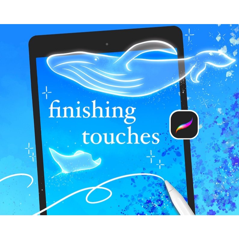 PROCREATE BRUSH SET – สัมผัสเสร็จสิ้น