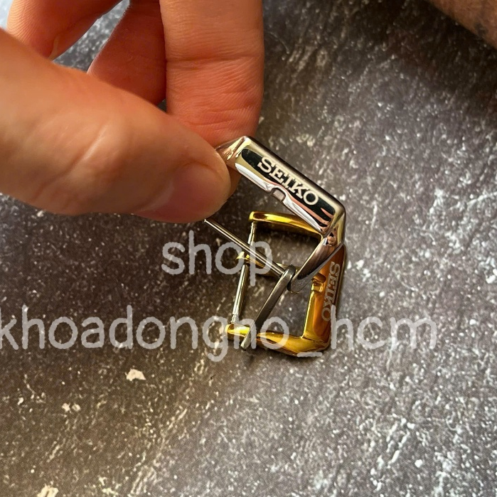 INOX 304 - SEIKO Watch Buckle, SEIKO Leather Strap Pin Buckle ขนาด 16mm 18mm 20mm KKV