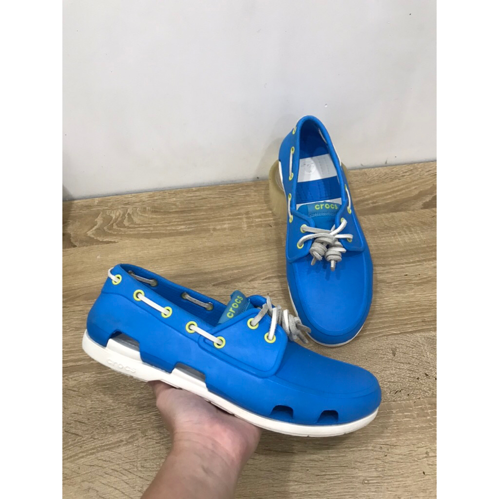 รองเท้า Crocs 2hand ไซส์ M8-4/42 ใหม่เอี่ยม ภาพถ่ายจริง