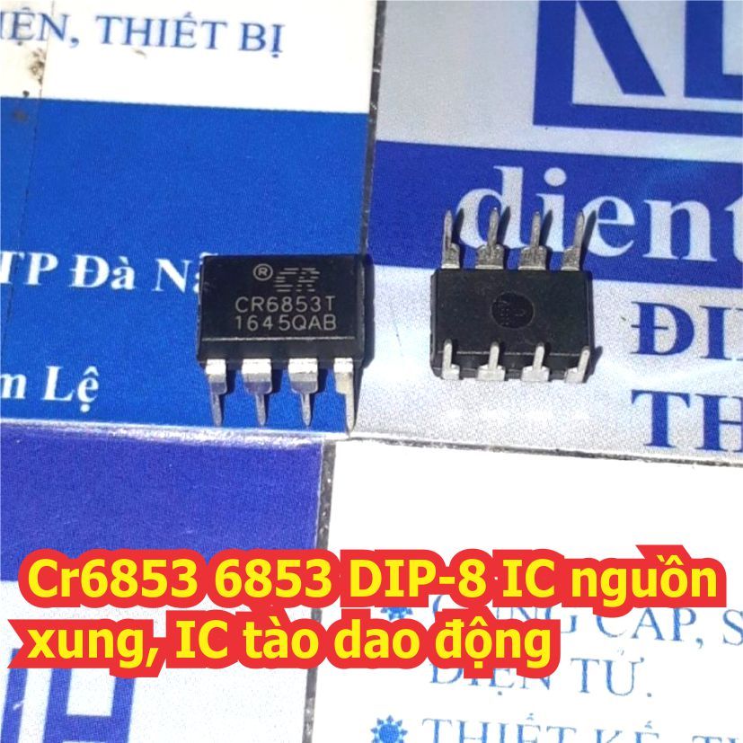 5 ชิ้น CR6853 6853 DIP-8 แหล่งชีพจร IC, osciler IC kde4334
