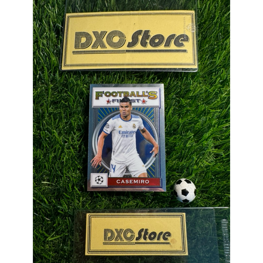 [ ของแท้ ] - FOOTBALLS FINESS - TOPPS FINESS UCL 2022 - CASEMIRO (REAL MADRID)
