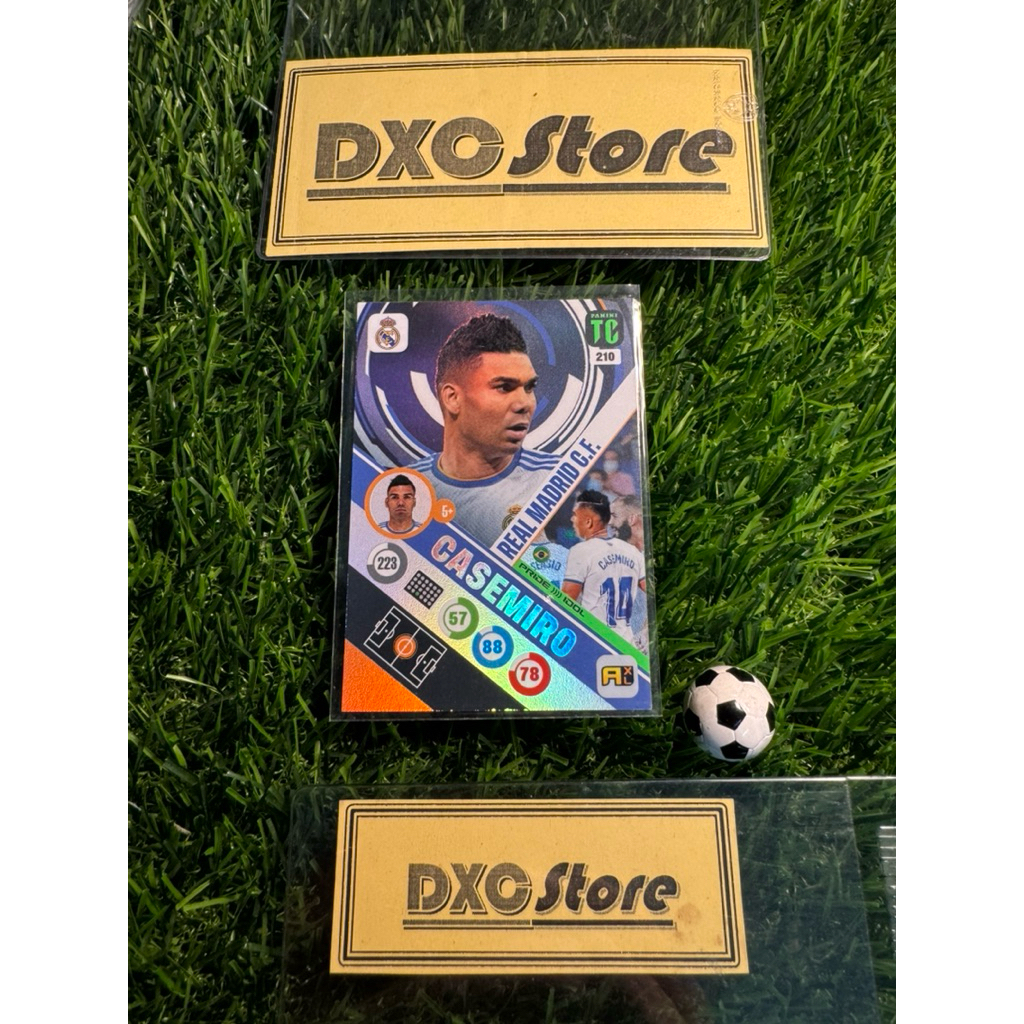[ ของแท้ ] - IDOL - PANINI TOP CLASS 2022 - CASEMIRO (REAL MADRID)