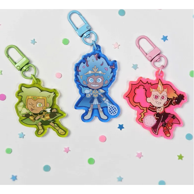พวงกุญแจ Amphibia Calamity Trio | แอนน์ ซาช่า & มาร์คกี้