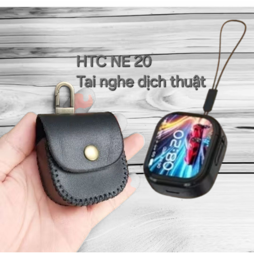 เคสหนัง HTC NE20 หูฟังแปล เครื่องหนังทํามือ (สินค้าหนังทํามือ)