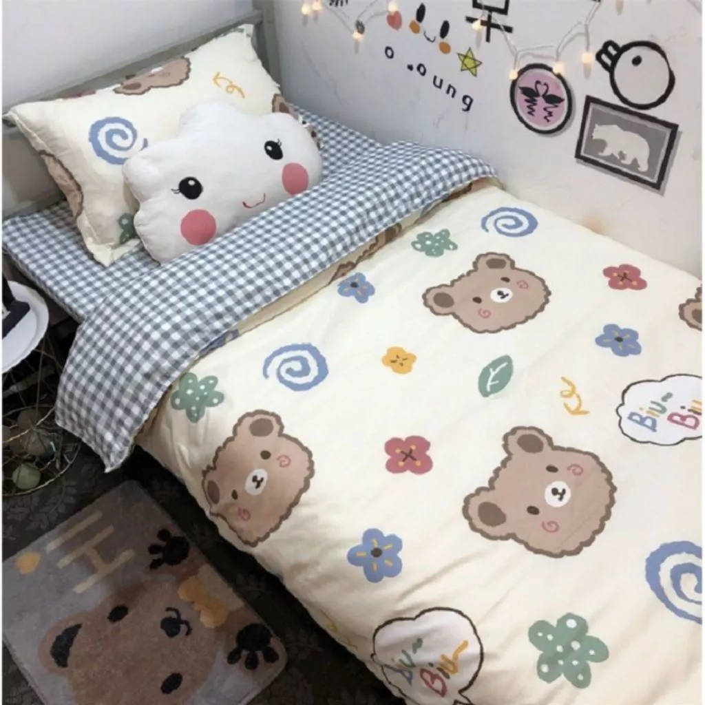 ผ้าปูที่นอนเดี่ยวสำหรับหอพักนักเรียน thumbnail 4
