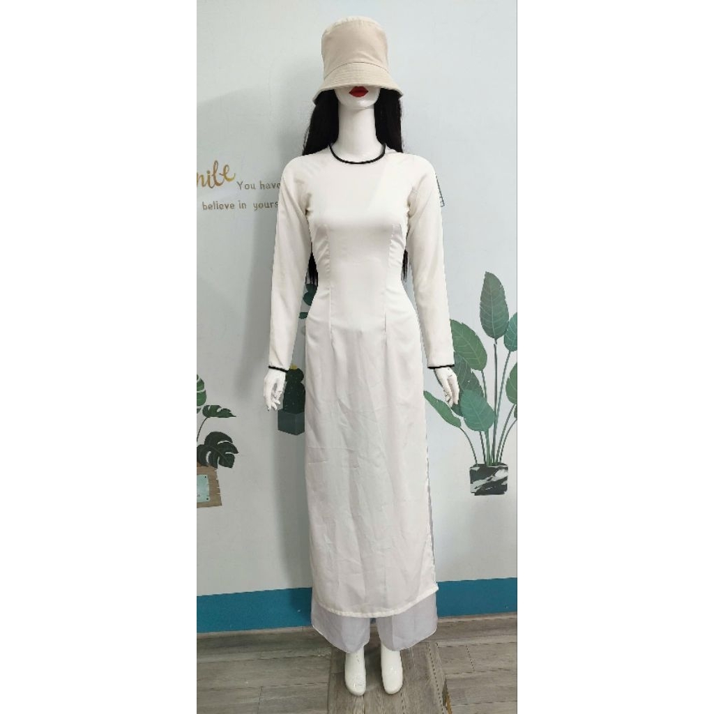 2hand Ao Dai Size S (เสื้อ Odd) (รหัส 413 กว่า)