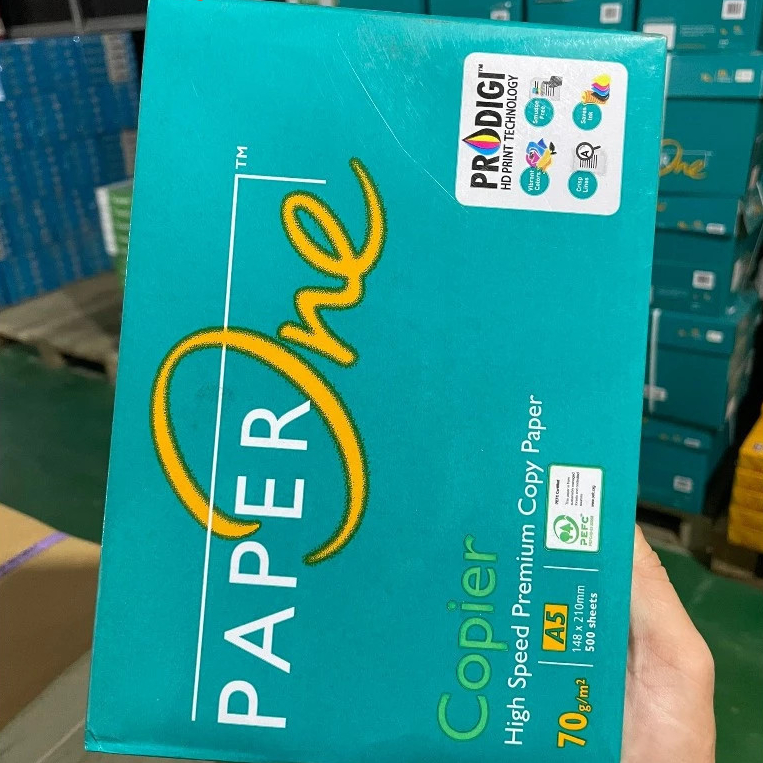 1 Ram Paper one 70gsm/80gsm/100Gsm A5/A4 500 แผ่น
