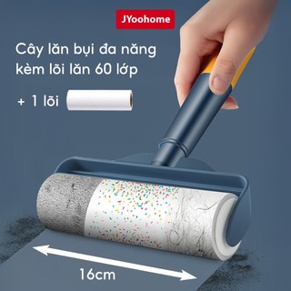 Cây Lăn Bụi Đa Năng Kèm Lõi Lăn Bụi 60 Lớp JYoohome Con Lăn Bụi Quần Áo Lông Thú Cưng Sofa Ghế Ô Tô