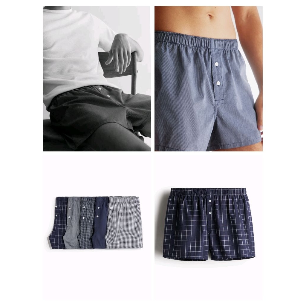 (BomoHouse) ของแท้ surplus HM* กางเกงชุดนอนผู้ชายไซส์ใหญ่ Combo