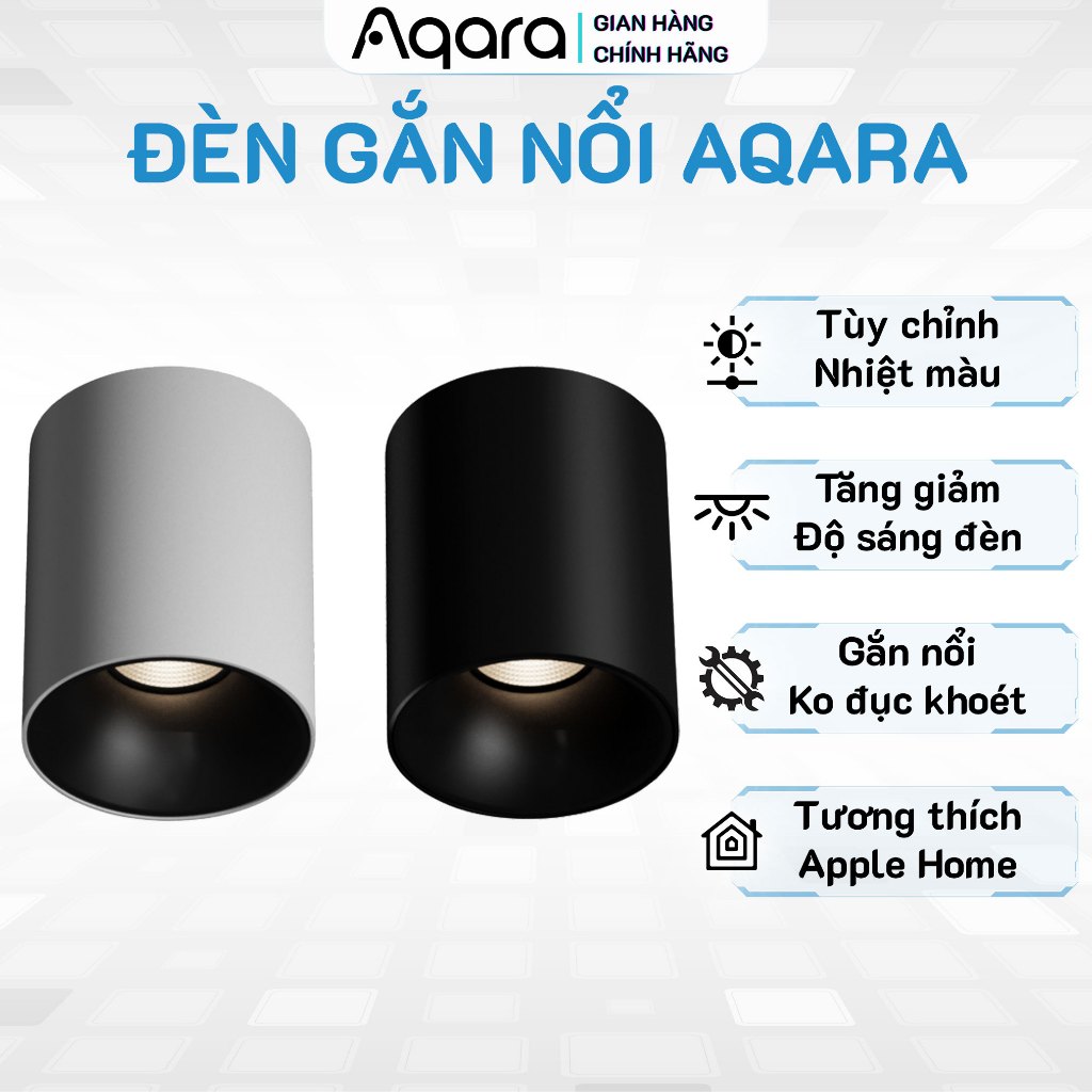 Aqara Surface T1 สามารถแสงได้ International version - Ra90 การเรนเดอร์สีสูง, การปรับอุณหภูมิสี, รองร