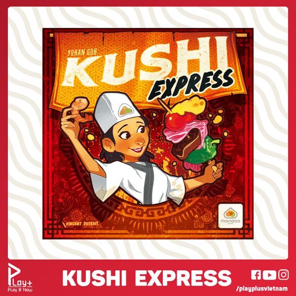 [ของแท้] เกมกระดาน Kushi Express