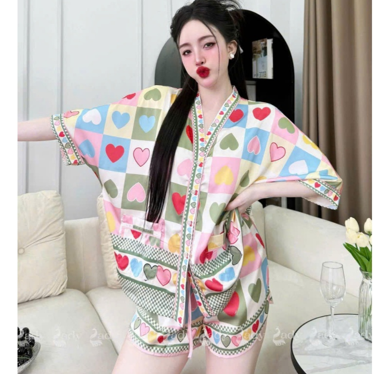 ️ FREESIZE 40-65KG ️ BAT WINGS HOUSE PADDY SET Y 010