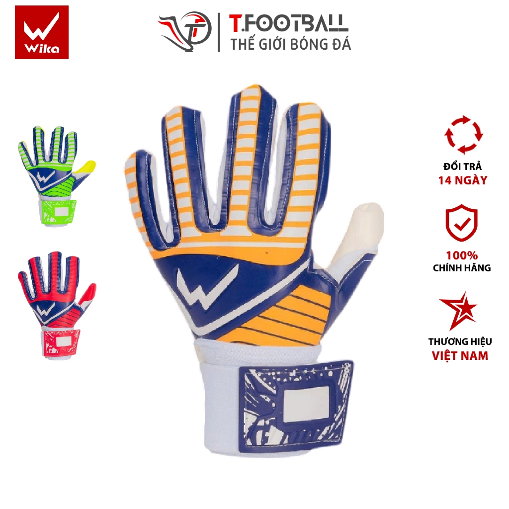 WIKA Zentor ถุงมือผู้รักษาประตูกระดูกนิ้วป้องกันแน่น