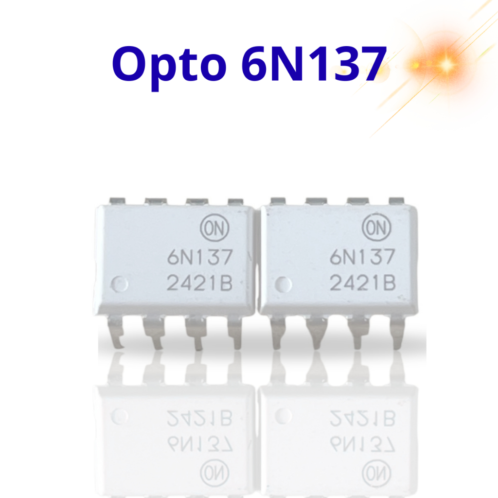 OpTo 6N137 สีขาวแท้ opto opto6N137 6N137