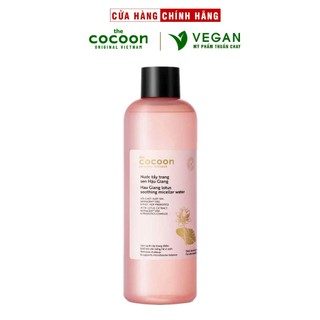 Nước tẩy trang sen Hậu Giang Cocoon Mỹ phẩm thuần chay