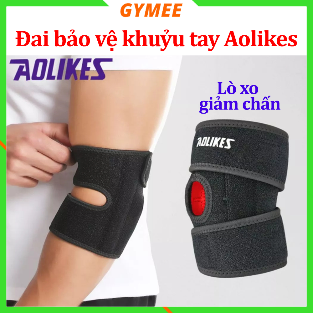 XO Aolikes 7946 Spring Assisted Elbow Wrap, Premium Gym Elbow Protector