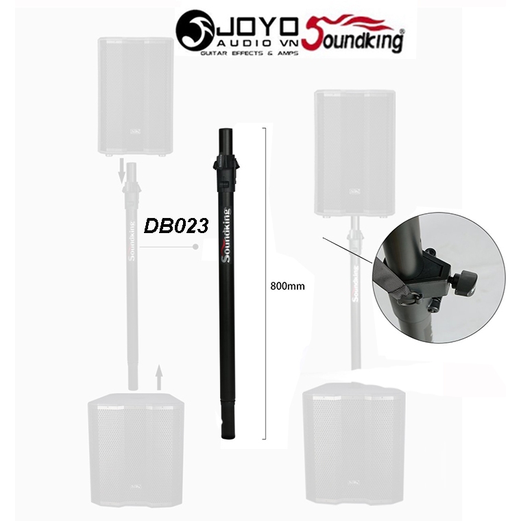 [ของแท้] Soundking DB023B - Soundking DB-023B ขาตั้งลําโพงแบบเต็มและย่อย