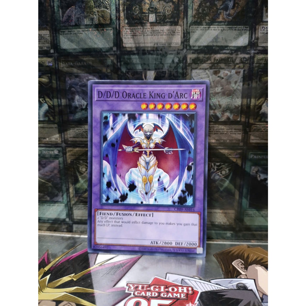 [ Peanut - โปรดดูคําอธิบาย ] Yugioh AE D/D/D Oracle King Card - CR09-AE016 - ทั่วไป