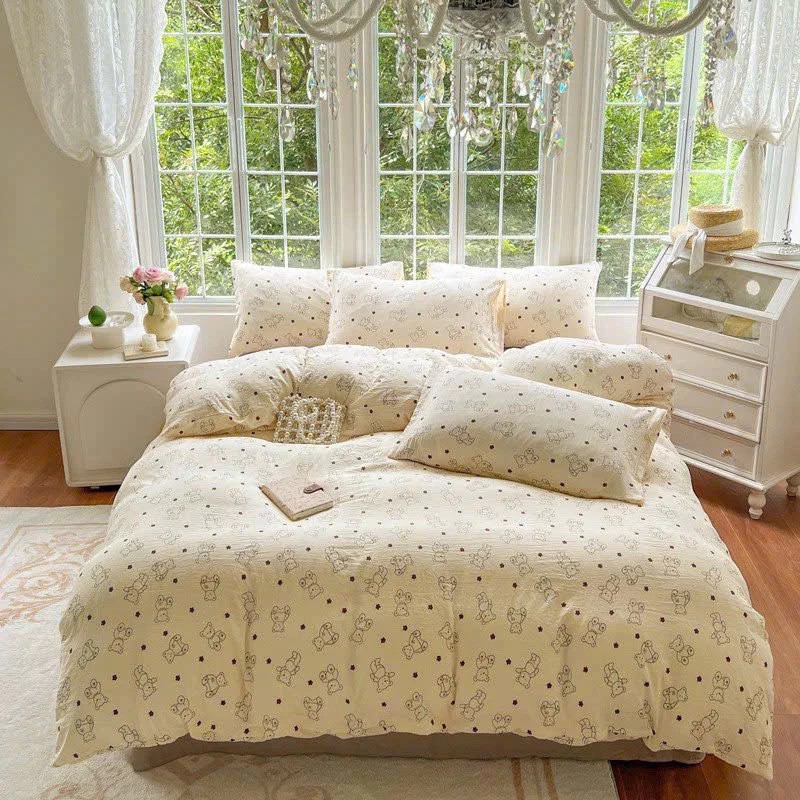 ปลอกผ้านวมผ้าฝ้ายนําเข้า 2ม2x2ม ปลอกผ้านวมด้านในขนาดใหญ่นุ่มชั้นหนึ่ง