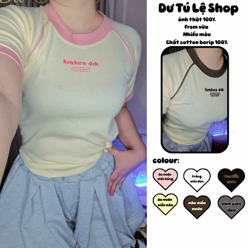 Baby Tee From Medium Kraken Drk Mac T&T Borip Type 1 - Du Tu Le Shop (REAL PHOTOS OF THE SHOP)