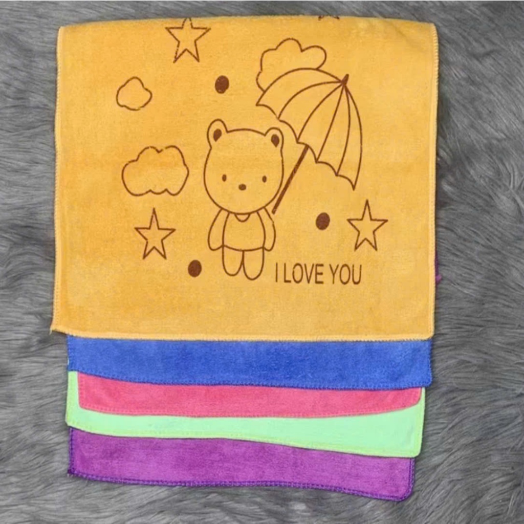 K6_ผ้าเช็ดตัว 1 ชิ้น ขนาด 25x50 ซม. (K6) - Tan Uyen Shop 16