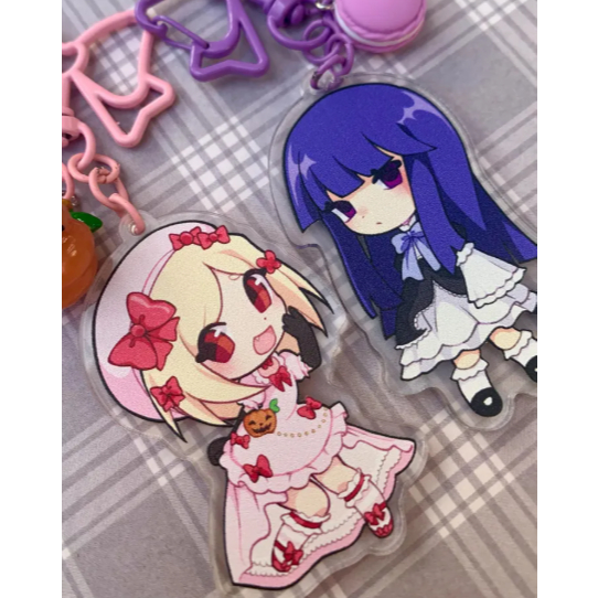 Umineko พวงกุญแจอะคริลิค LambdaBern Pastel Kandi Charms