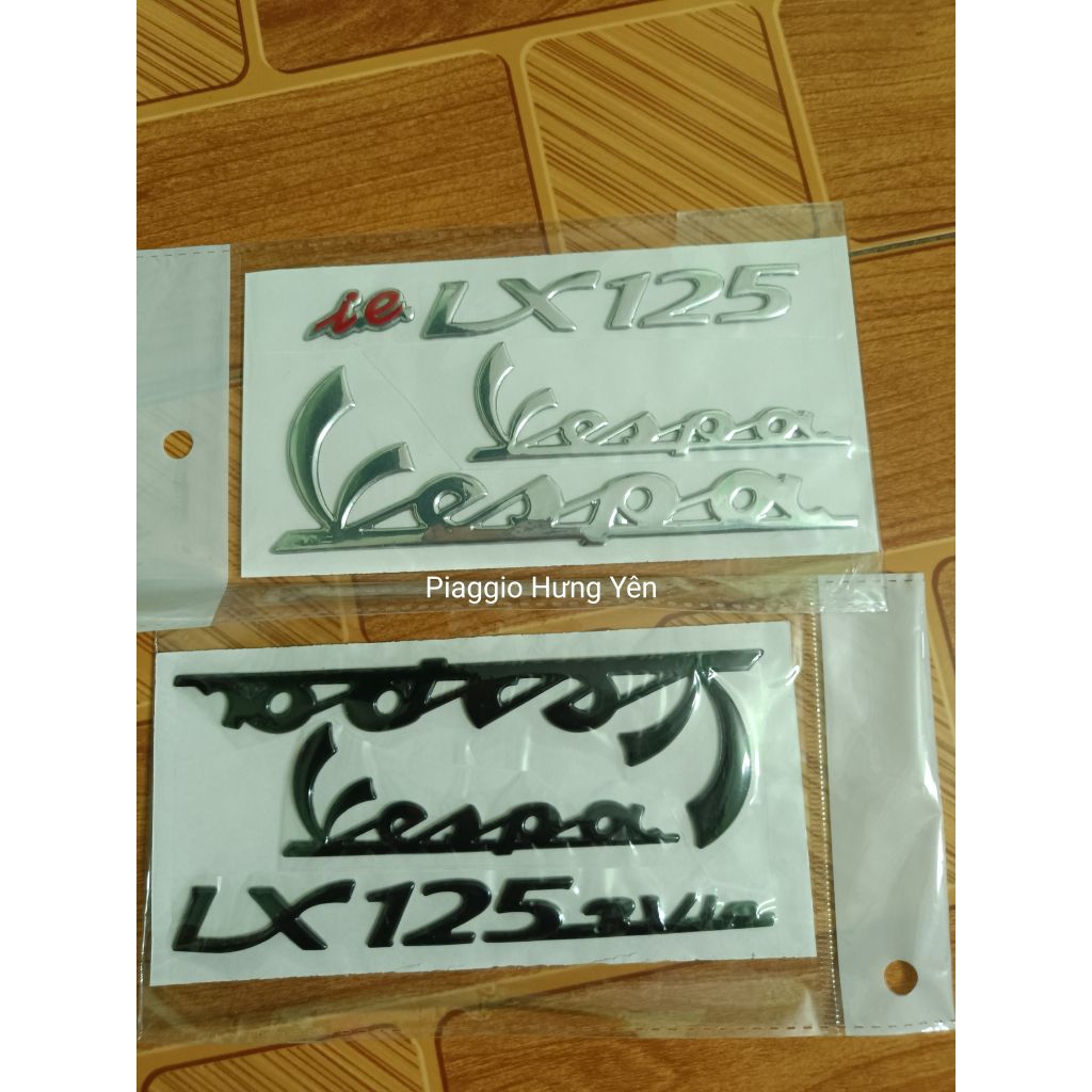 สติ๊กเกอร์ Vespa LX ทุกรุ่น lx 125 ie, lx 125 3v ie