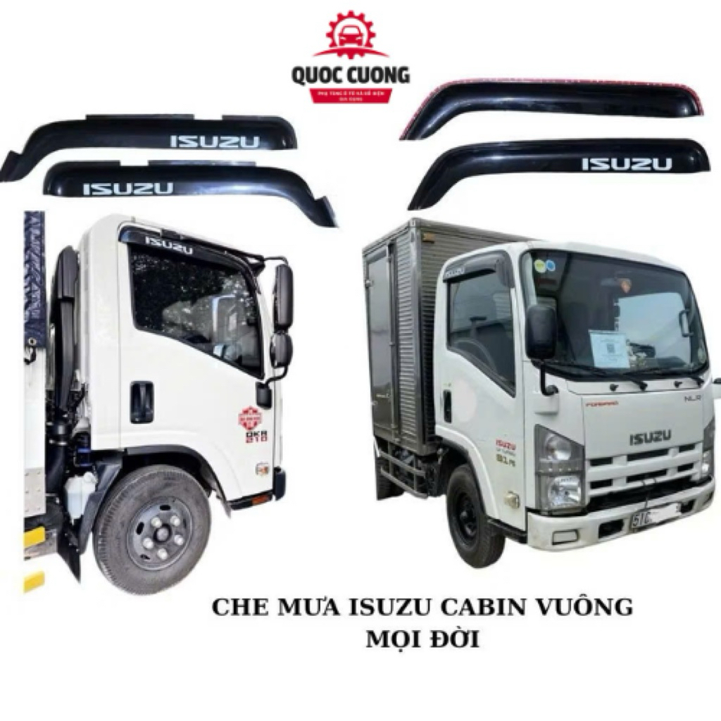 ISUZU QKR 270, 91PS TRUCK DOOR RAIN COVER ROUND HEAD 1T9-5T NEW AND OLD LIFE (PRICE PER PAIR)